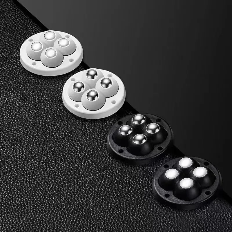 4 Pis 360° Self Adhesive Mini Wheels