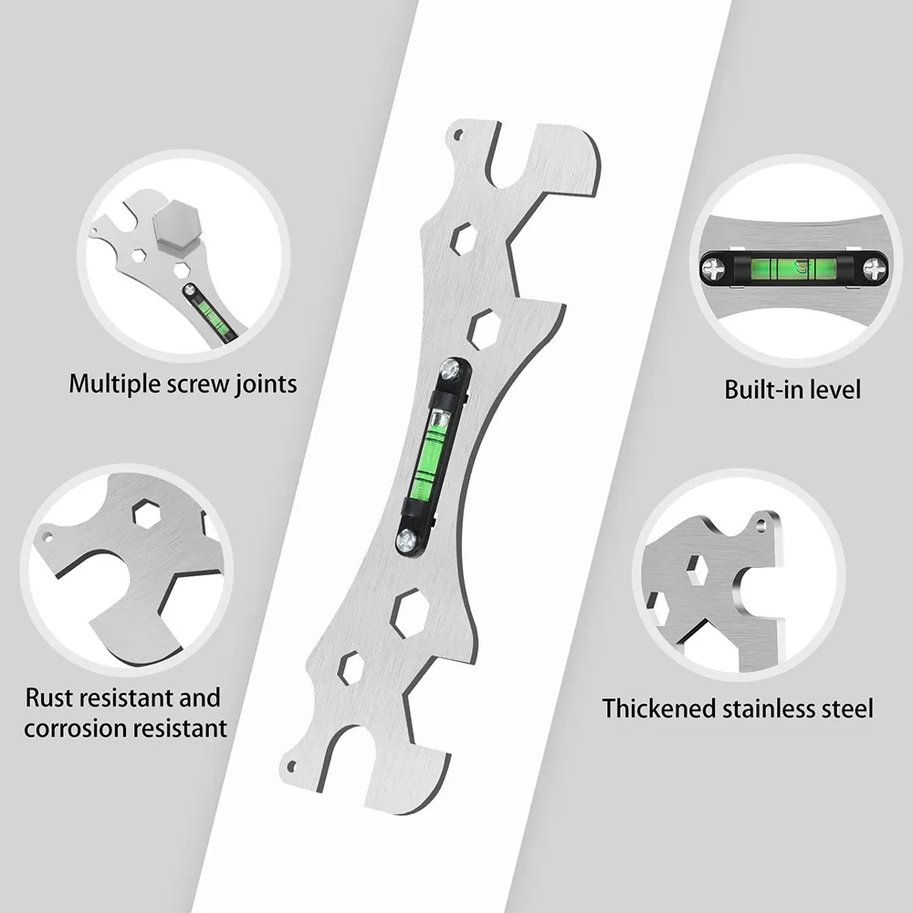 Bathroom Multi-Function Wrench hover